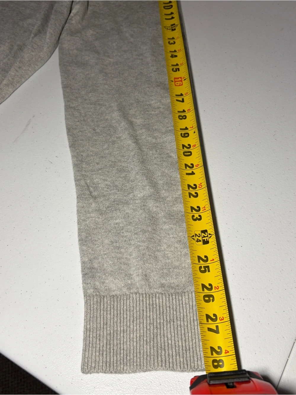 NWT Express Gray Solid 100% Cotton Knit Crew Neck Pullover Sweater Men's Size M